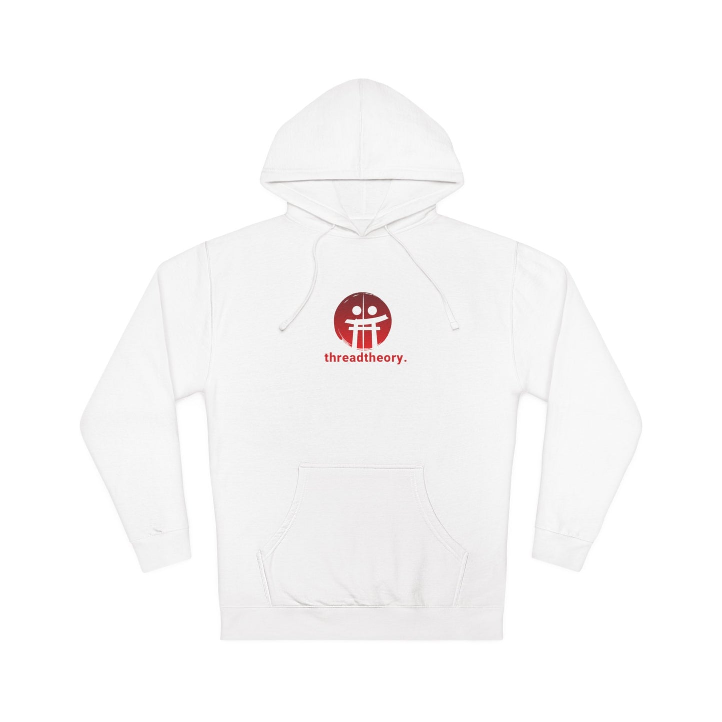 Cozy Unisex Hooded Sweatshirt with Thread Theory Design, Casual Hoodie for Everyday Wear, Gift for Friends, Cozy Layer for Fall/Winter
