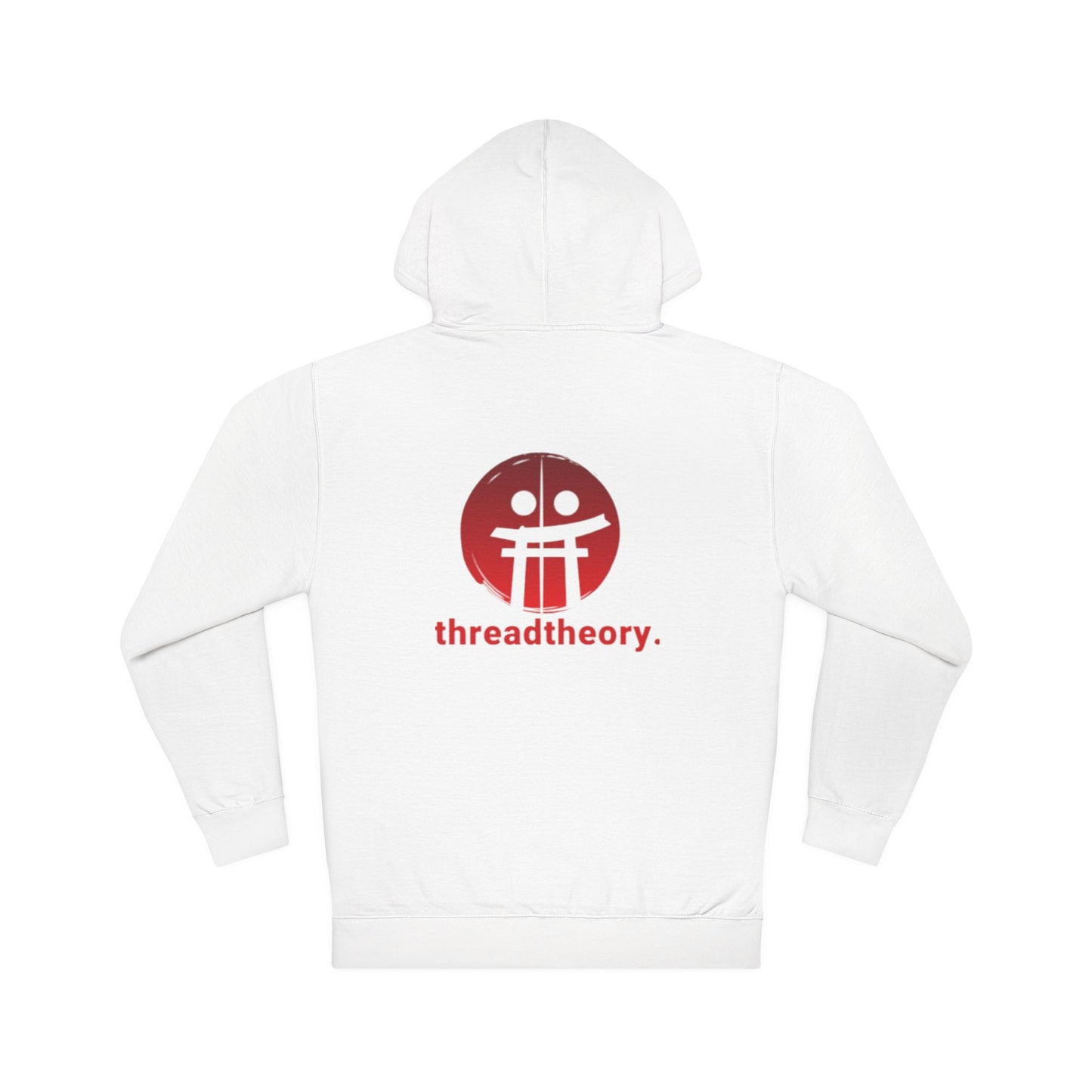 Cozy Unisex Hooded Sweatshirt with Thread Theory Design, Casual Hoodie for Everyday Wear, Gift for Friends, Cozy Layer for Fall/Winter