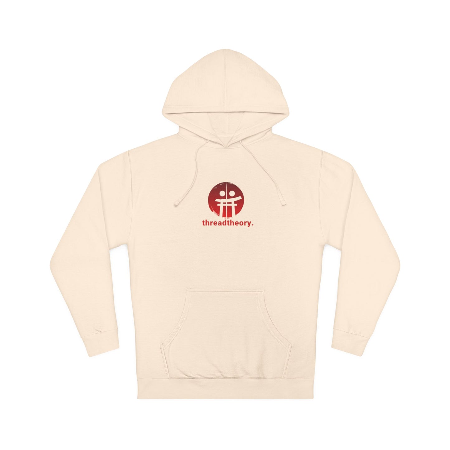 Cozy Unisex Hooded Sweatshirt with Thread Theory Design, Casual Hoodie for Everyday Wear, Gift for Friends, Cozy Layer for Fall/Winter