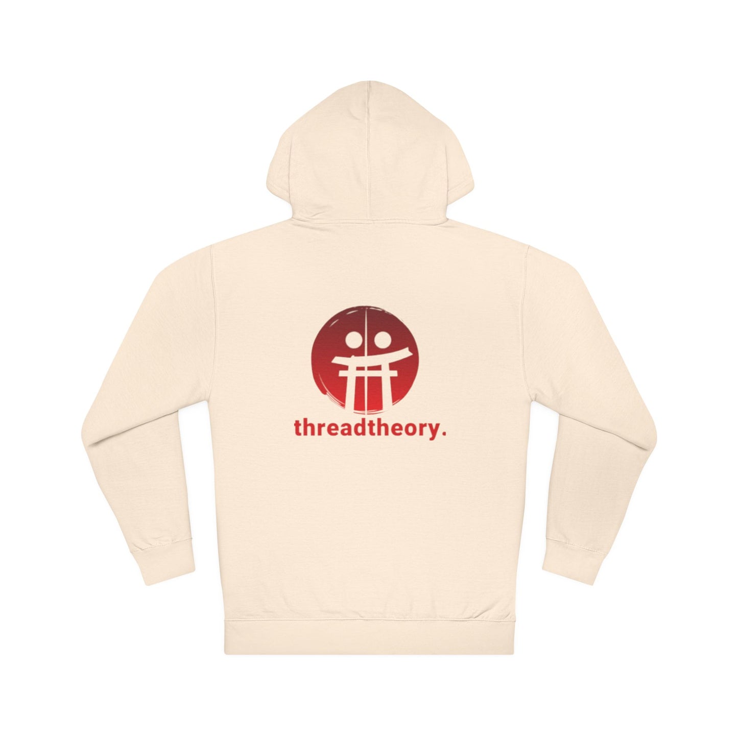 Cozy Unisex Hooded Sweatshirt with Thread Theory Design, Casual Hoodie for Everyday Wear, Gift for Friends, Cozy Layer for Fall/Winter
